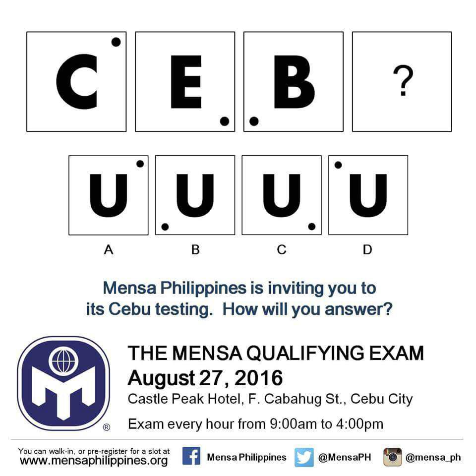 Mensa iq test